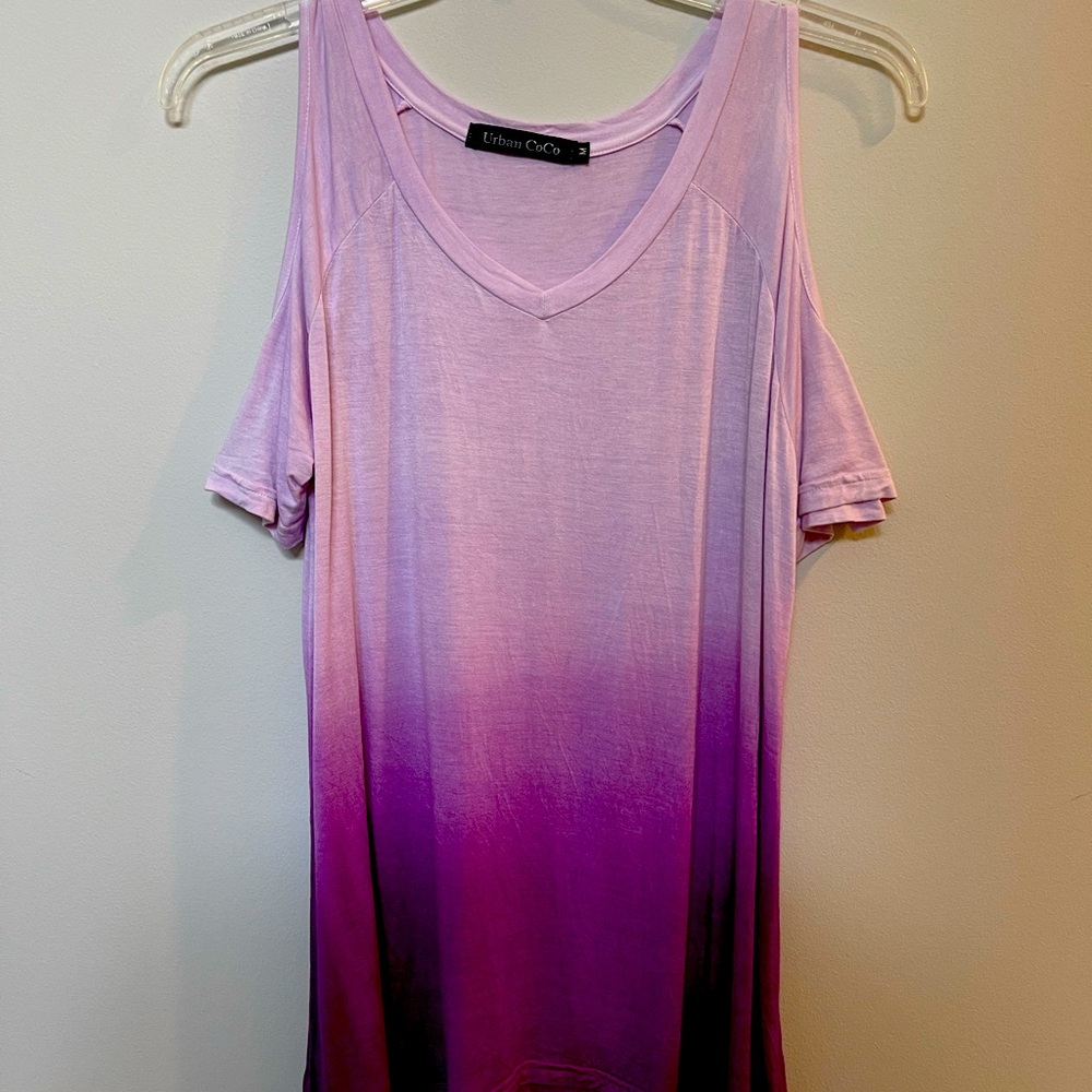 Cold shoulder top